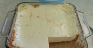 rémový koláč z 3 přísad