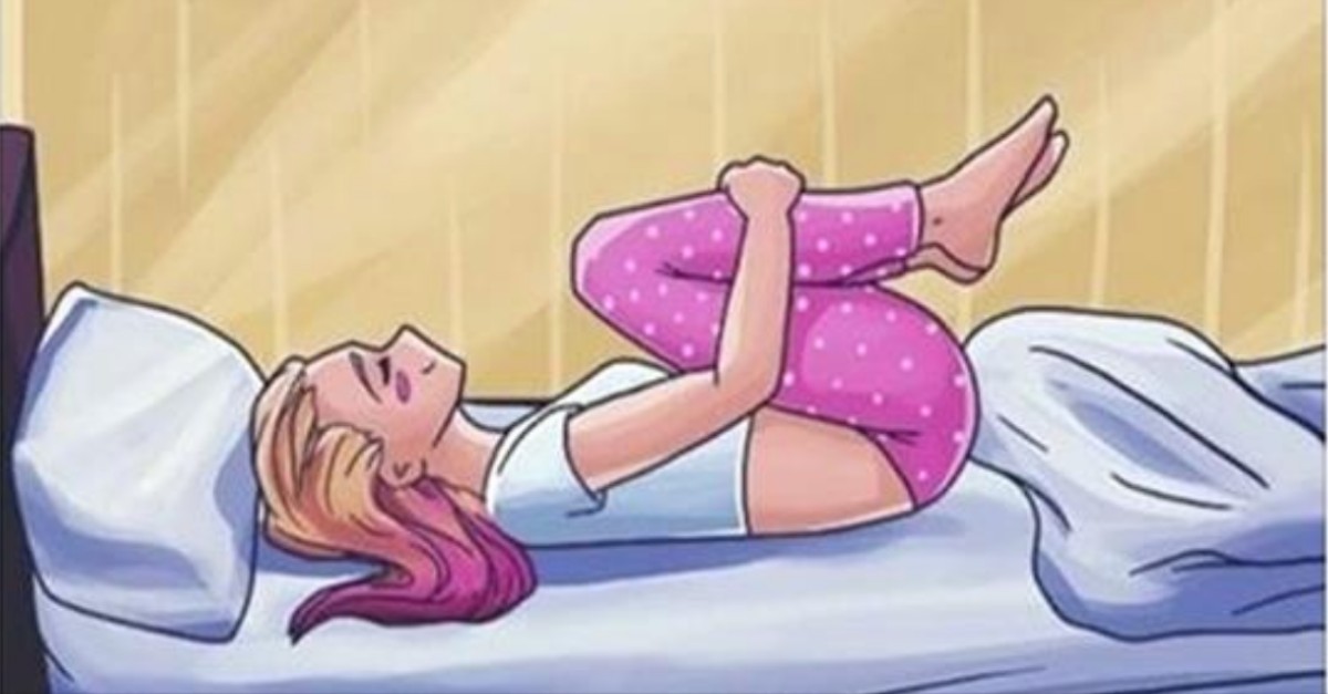 The position you sleep in can solve health problems. Try it!