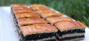 Skládaný makový koláč