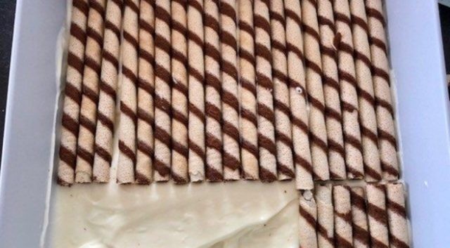 pudinkový koláč bez pečení