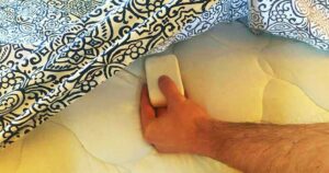 I laughed when my grandmother put a bar of soap under the duvet. Now I do it too and I recommend this trick to everyone.