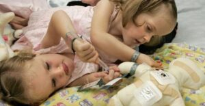 This is what the conjoined twins look like 17 years after the successful operation