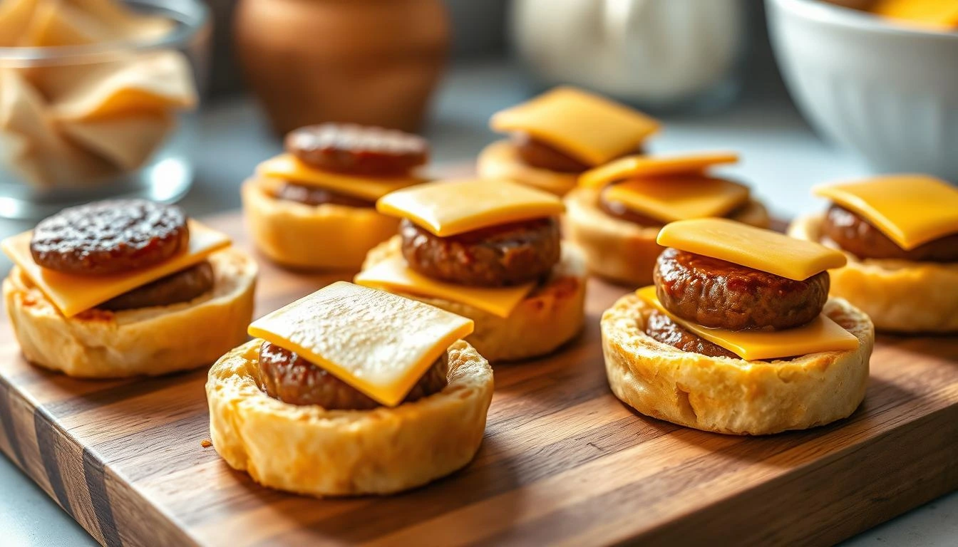 Mini McGriddle Bites