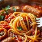 One-Pot Italian Sausage and Orzo Pasta