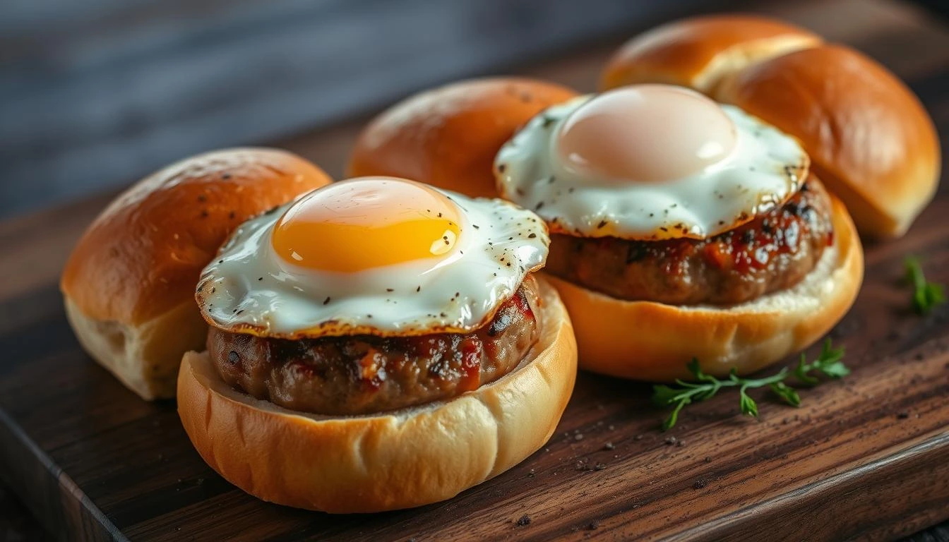 Sausage and Egg Breakfast Rolls