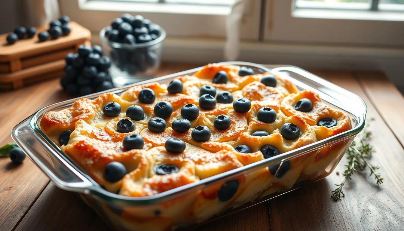 blueberry french toast casserole