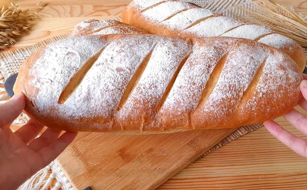 Domácí křupavý chléb