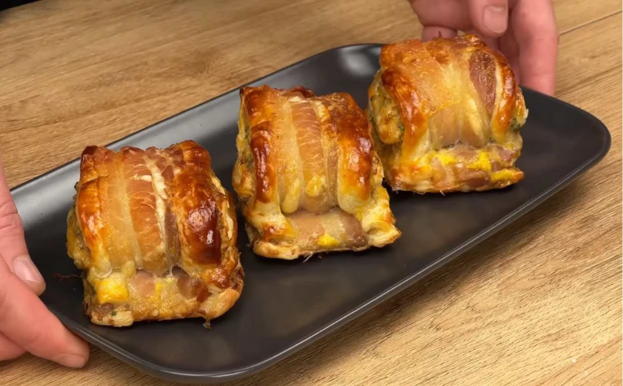 Slané rolky z listového těsta