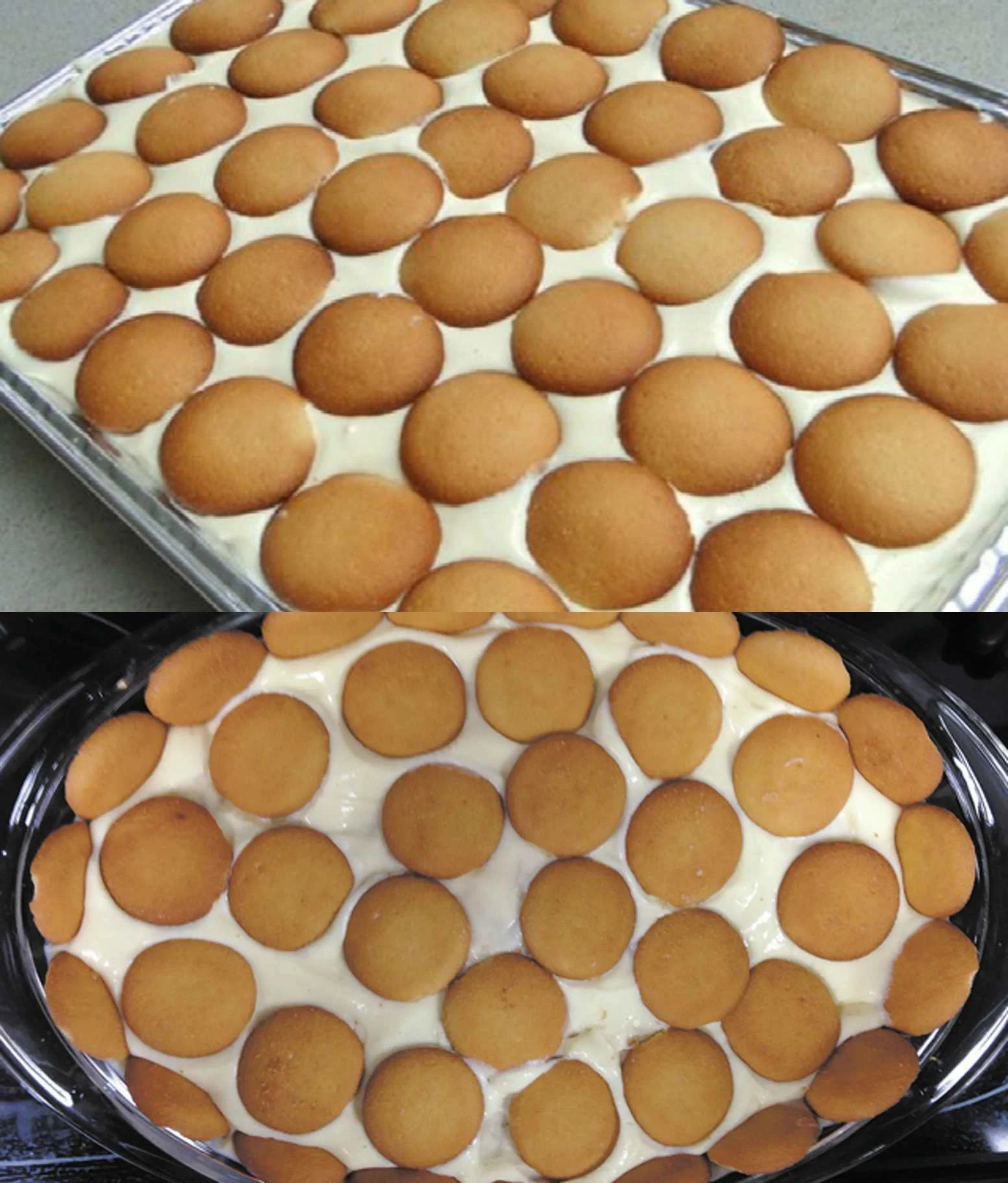 Nepečený banánový dezert