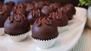 čokoládové kuličky